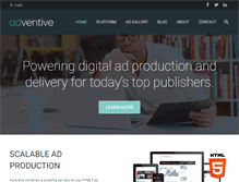 Tablet Screenshot of adventive.com